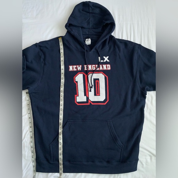 Delta Custom New England Drake Maye Hoodie - Picture 7 of 8